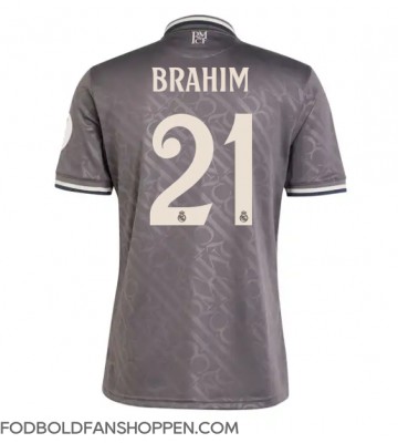 Real Madrid Brahim Diaz #21 Tredjetrøje 2024-25 Kortærmet